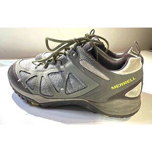 Merrell Women's Sport Waterproof Hiking Shoes Dusty Olive Color Size 8